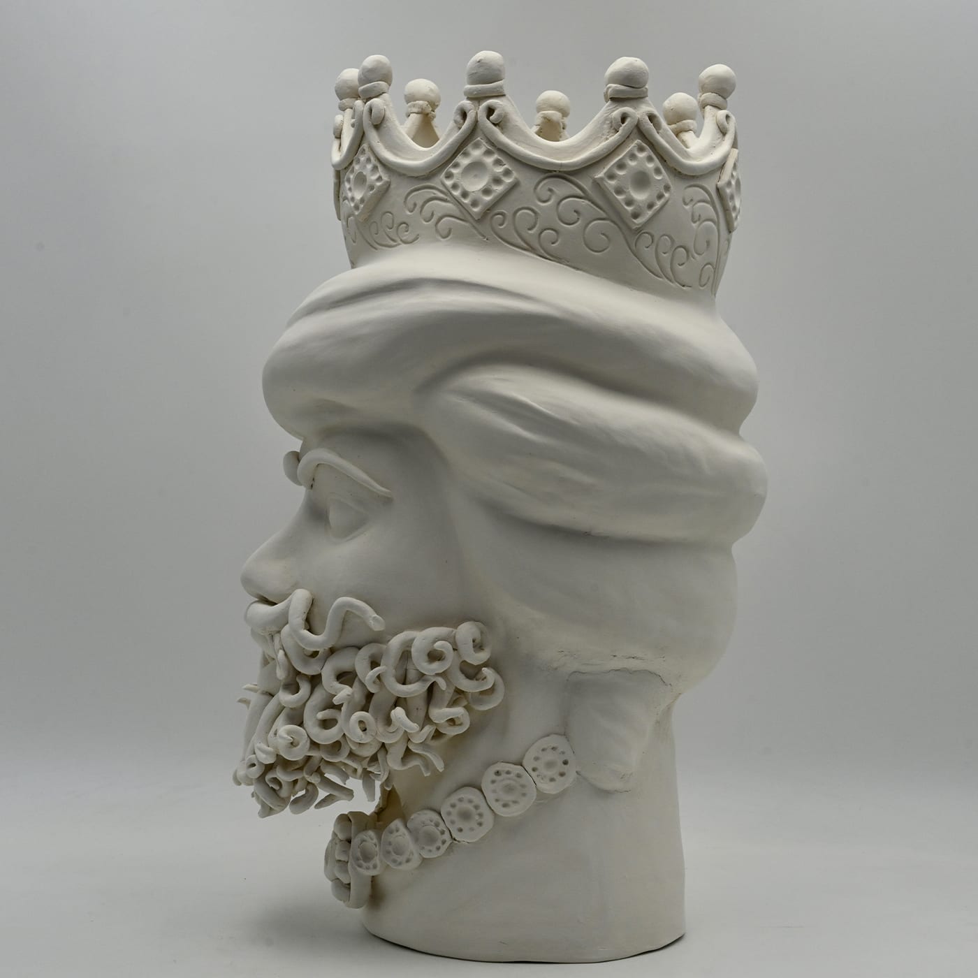 Testa di Moro Grigia Scultura
