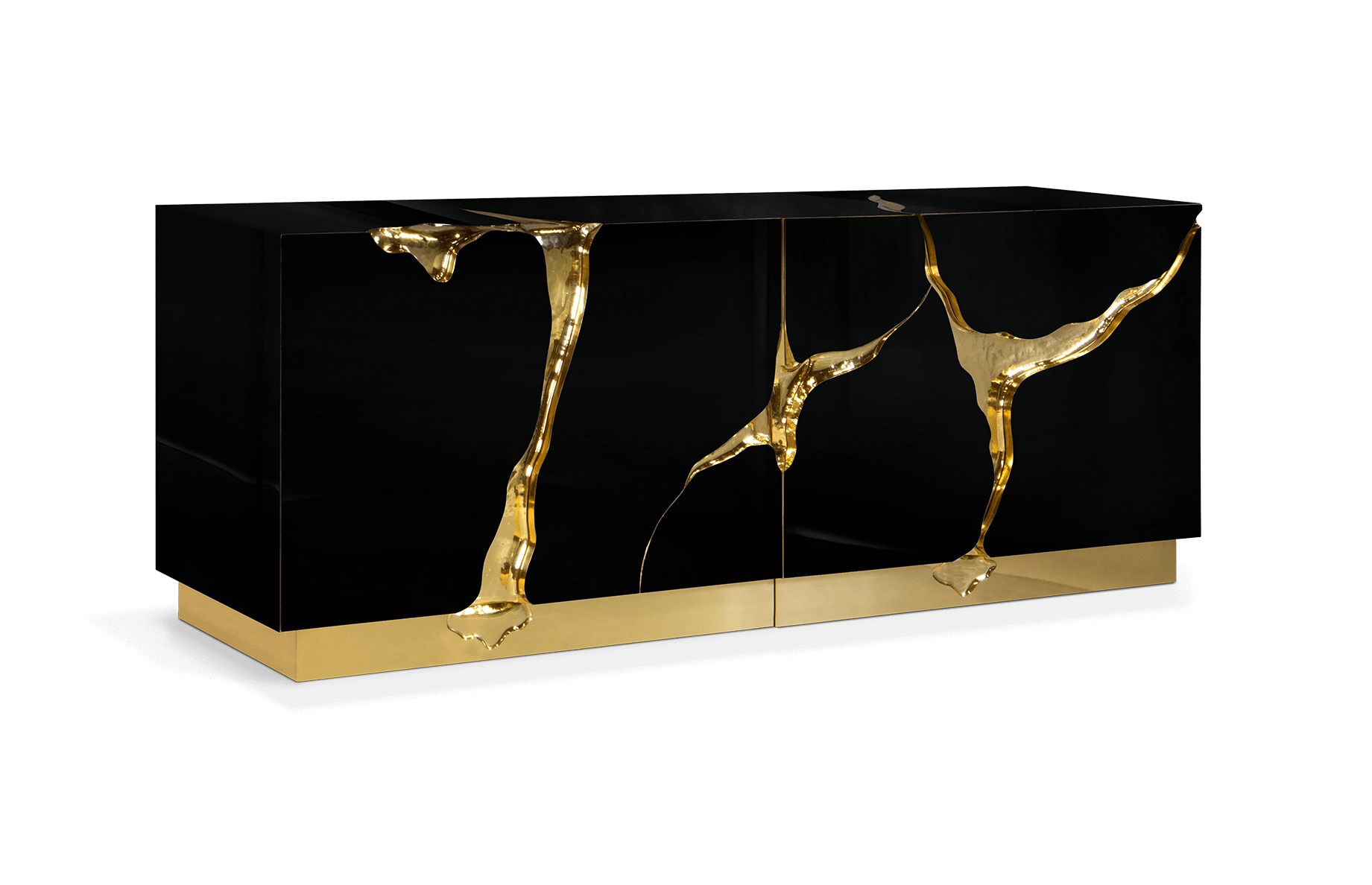 Credenza Elite Nero / Oro