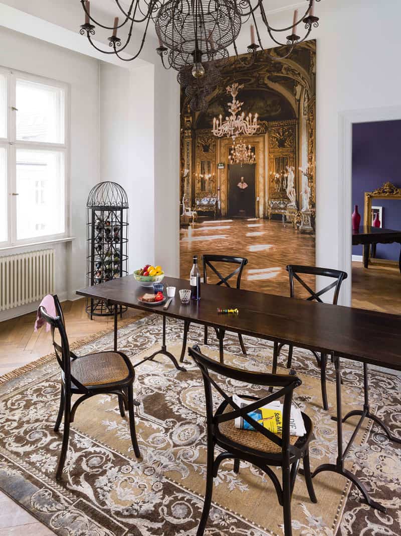 Tappeto Aubusson Marrone | Misura: 305 x 427 cm