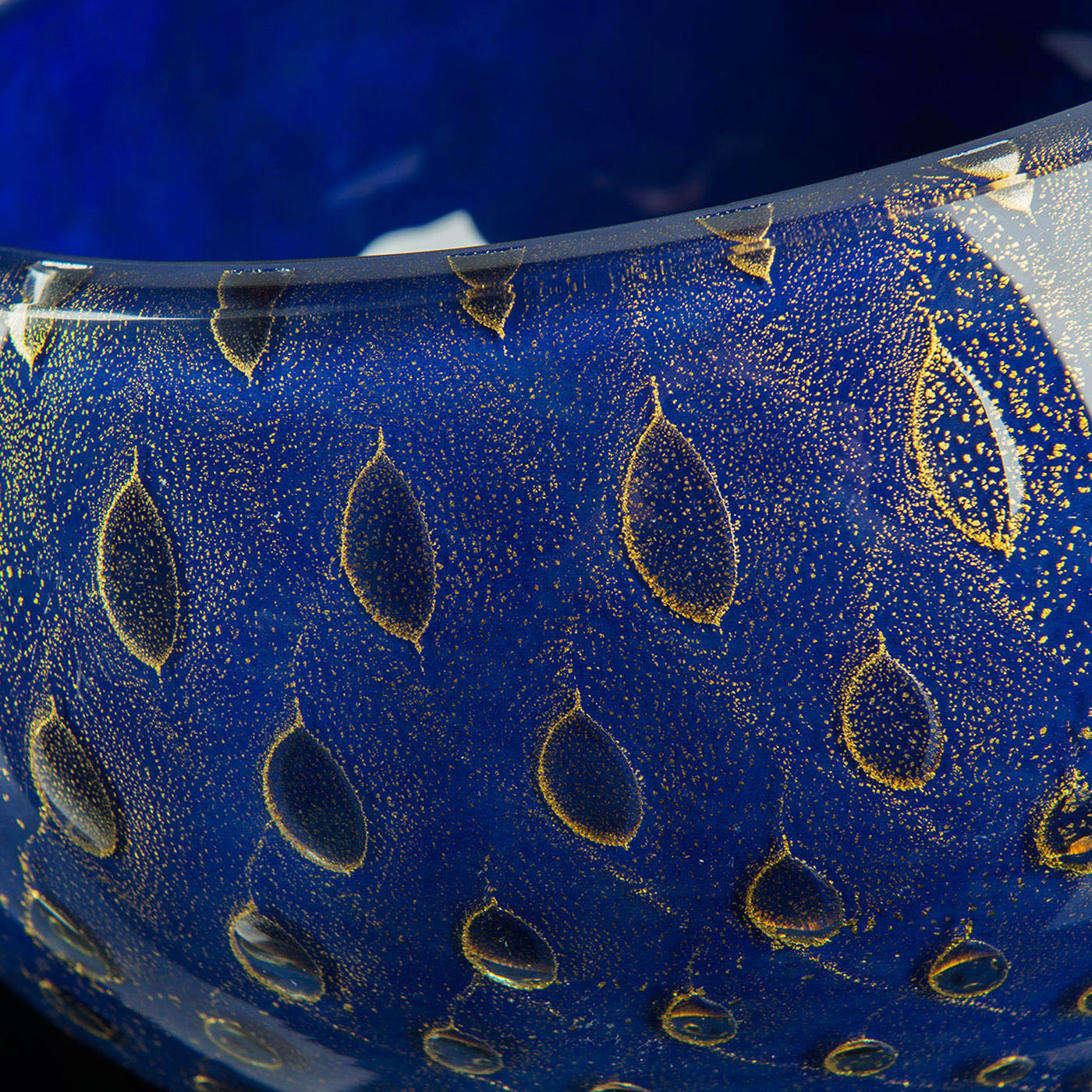 Ciotola Mocenigo Blu Oro