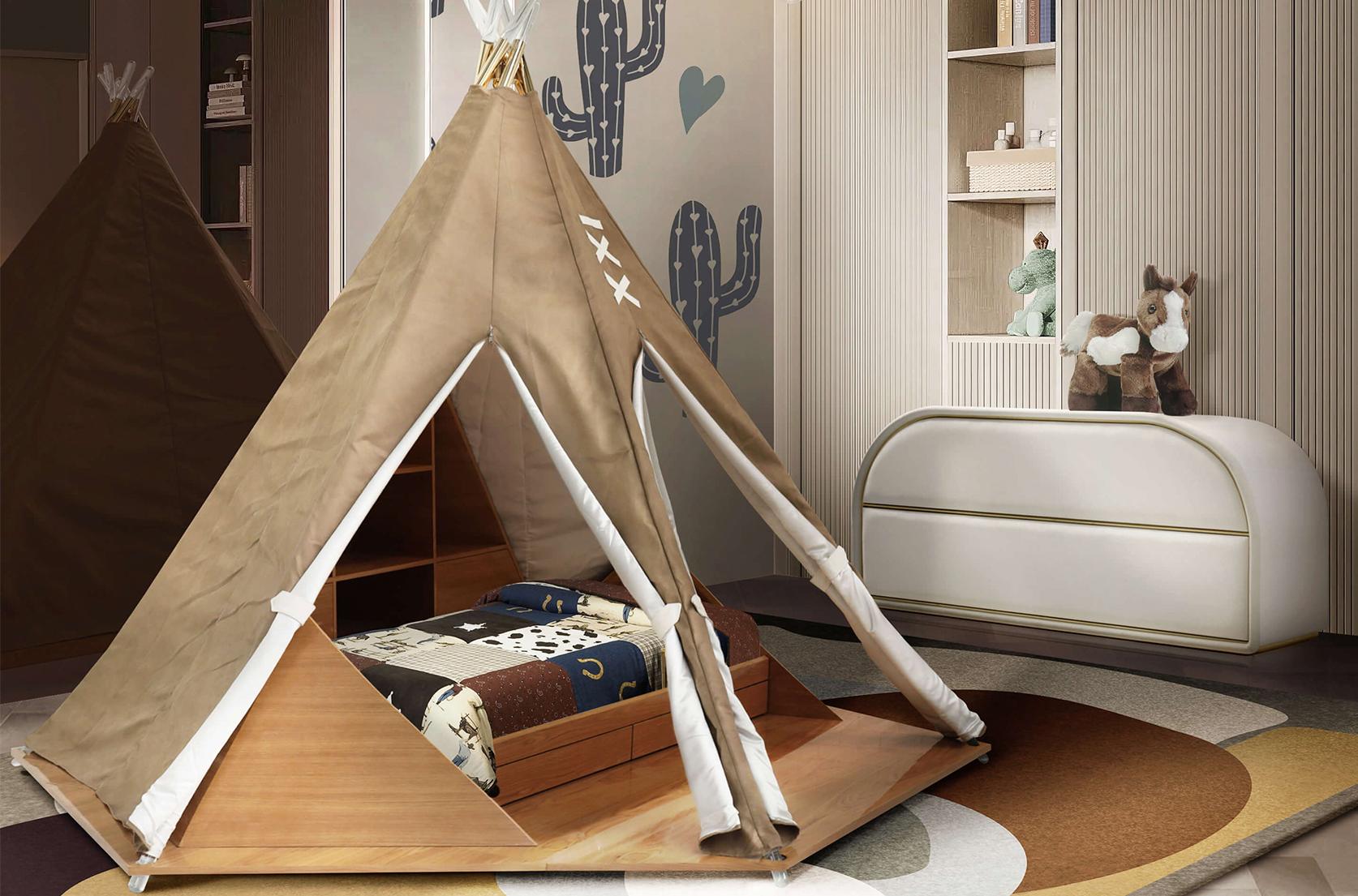 Letto Per Bambini Tribal Hideout