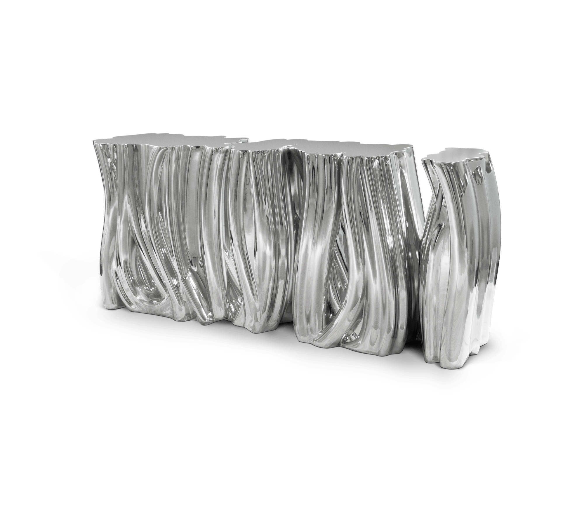 Credenza Premium Argento Monochrome