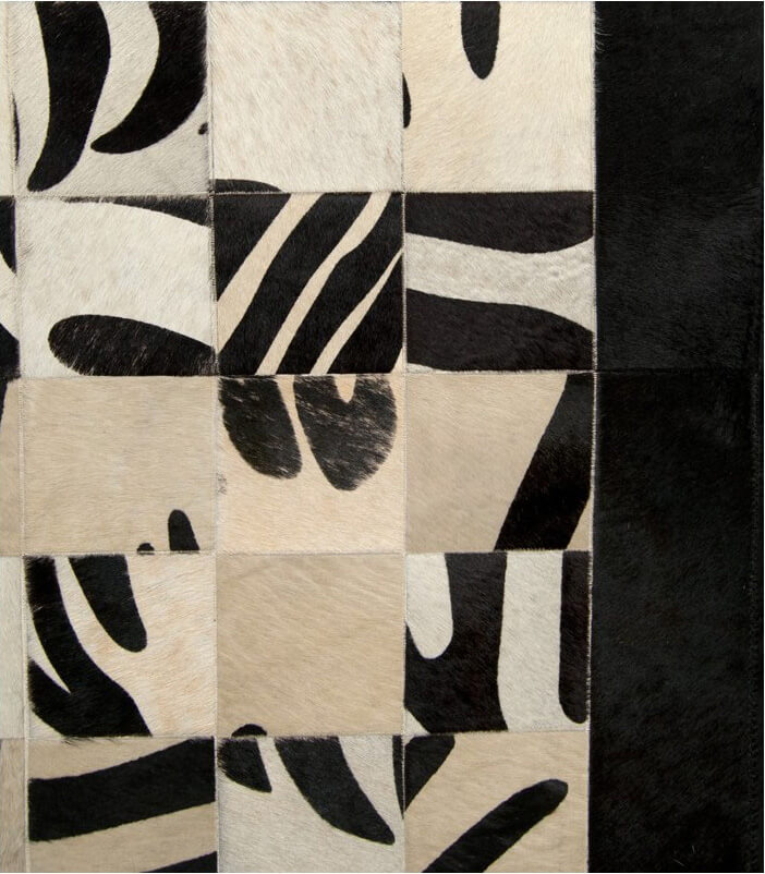 Tappeto Mosaic Zebra | Misura: 250 x 280 cm