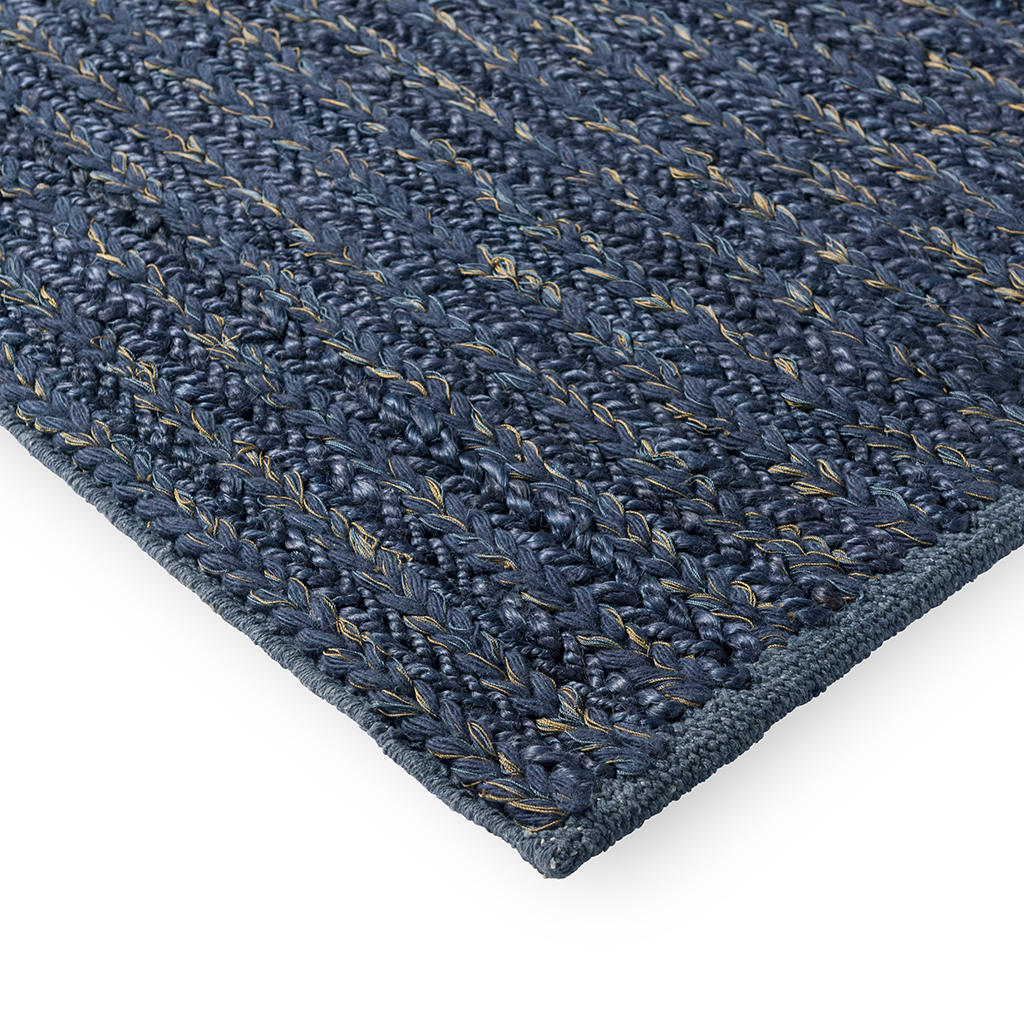 Tappeto Artigianato Treccia Denim | Misura: 200 x 280 cm