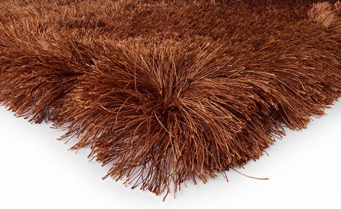 Tappeto Aster Shaggy Marrone | Misura: 60 x 120 cm