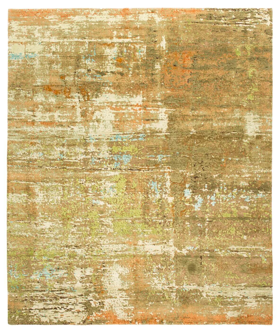 Tappeto Artwork 18 Multicolore Verde