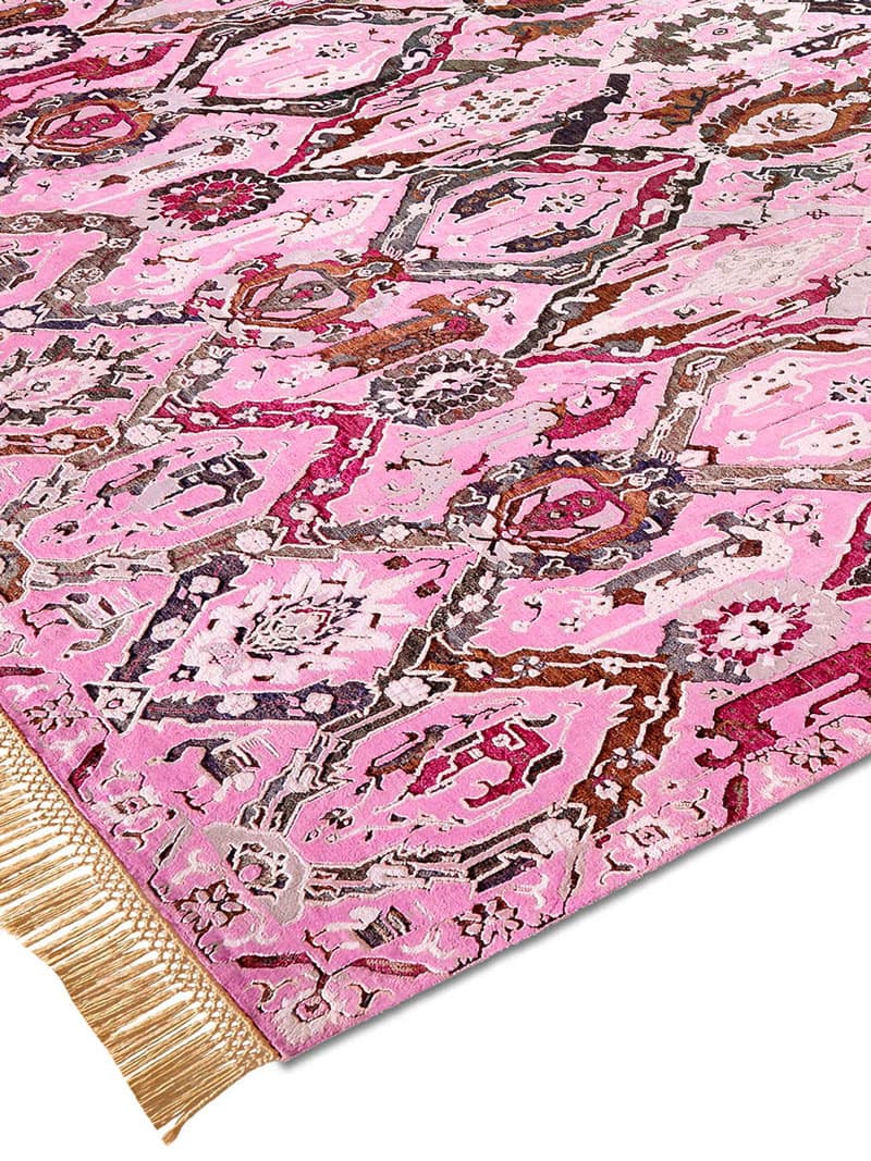 Tappeto Lusso KavaBagh Rosa | Misura: 183 x 274 cm