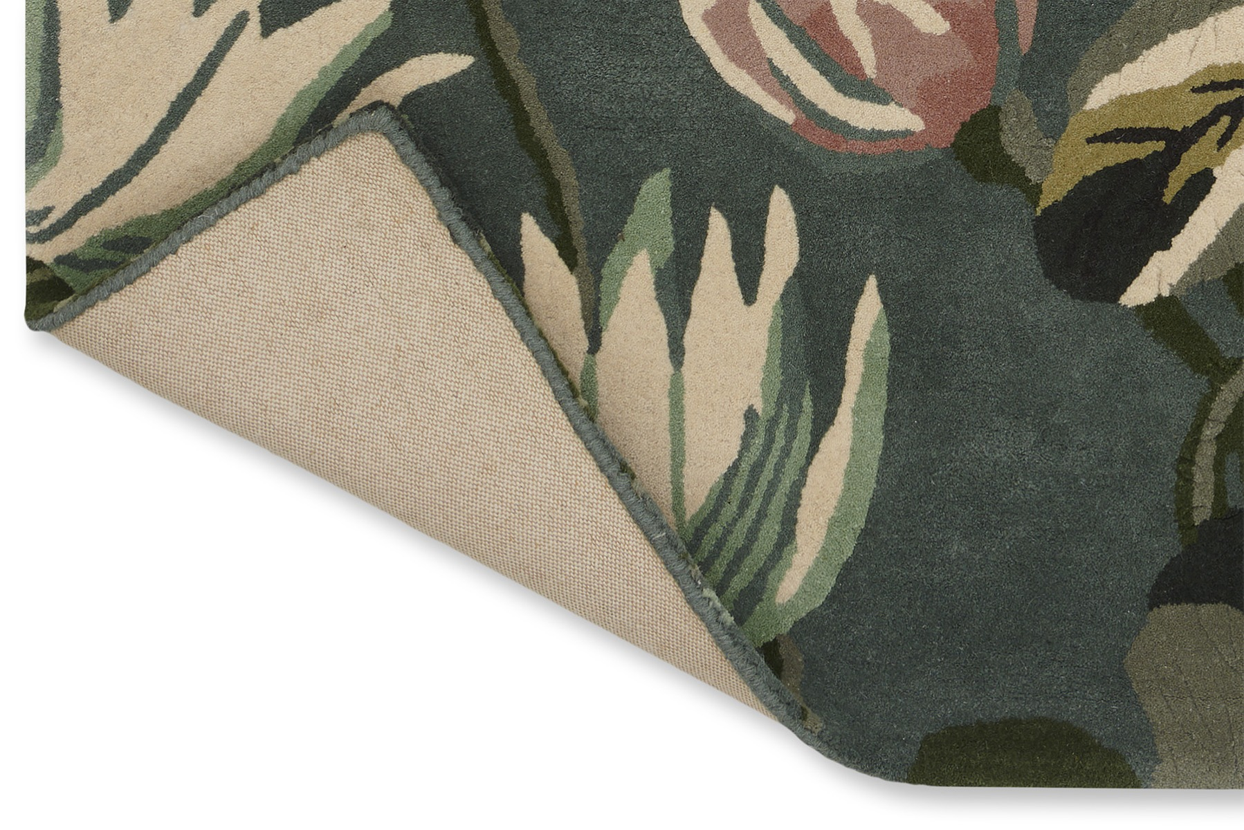 Tappeto Waterlily Midnight Pond | Misura: 200 x 280 cm
