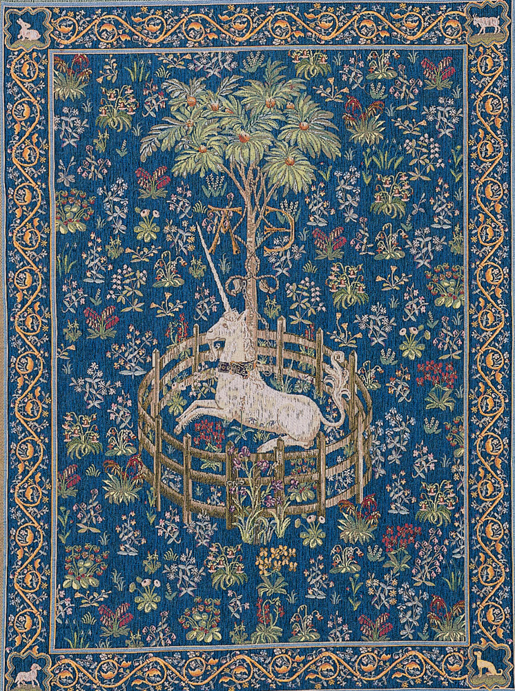 Arazzo Unicorno Prigioniero