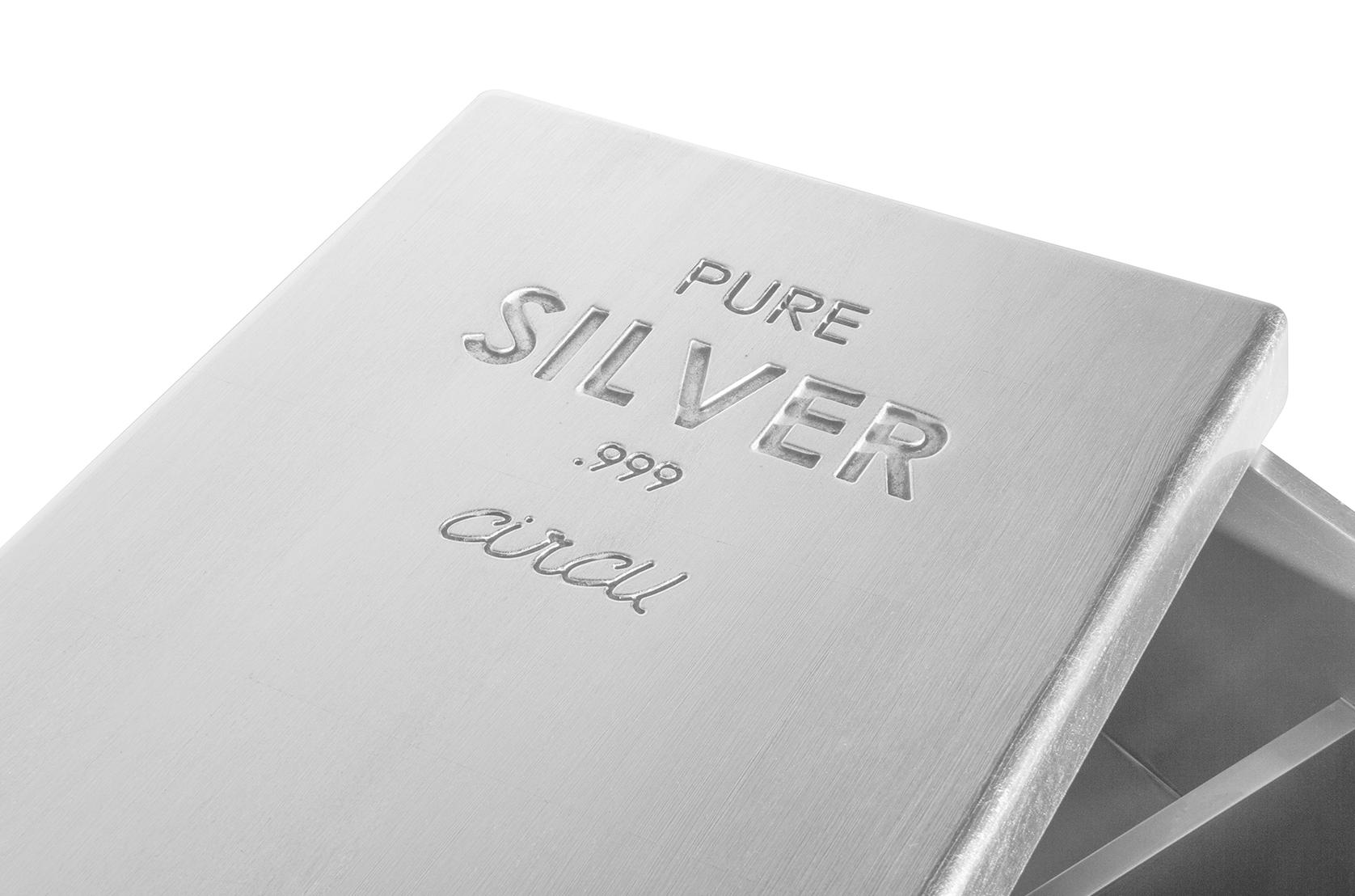 Contenitore Giocattoli Lunar Silver Toy Chest