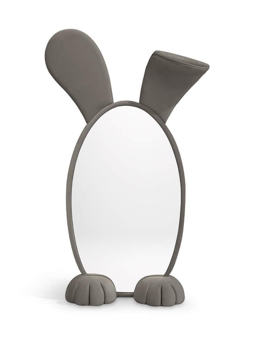 Specchio Da Terra Per Bambini Bunny Wonderland