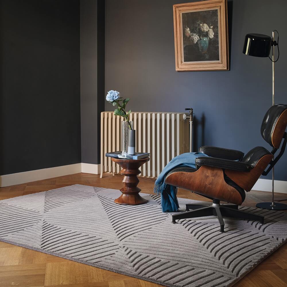 Tappeto Folia Grigio 38305