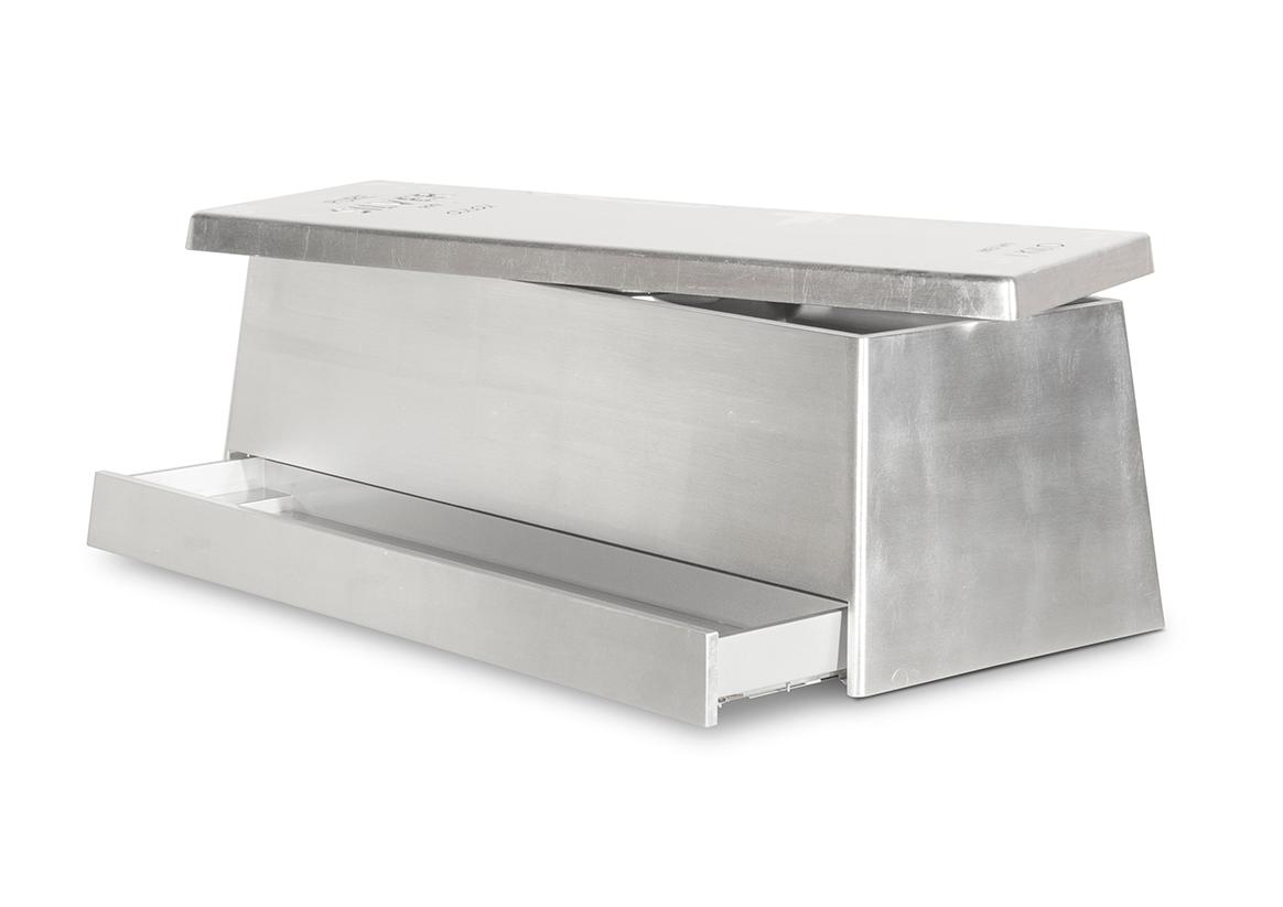 Contenitore Giocattoli Lunar Silver Toy Chest