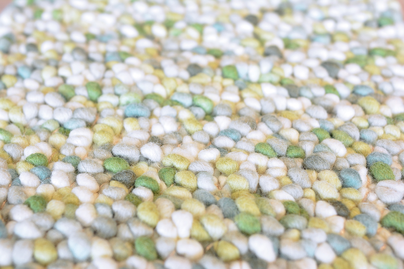 Tappeto Pebble Verde Fresco