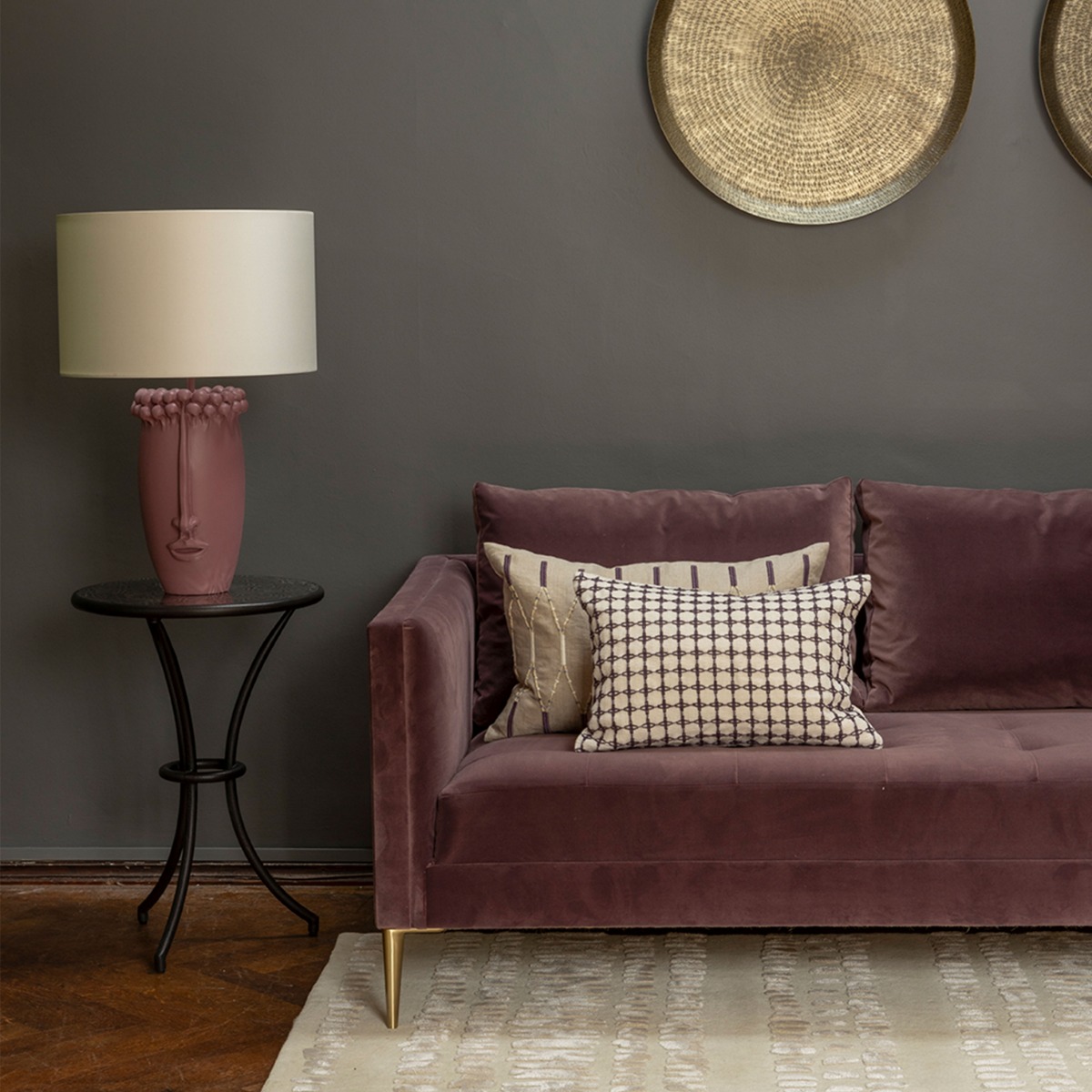 Cuscino Lima Heather 60 × 40