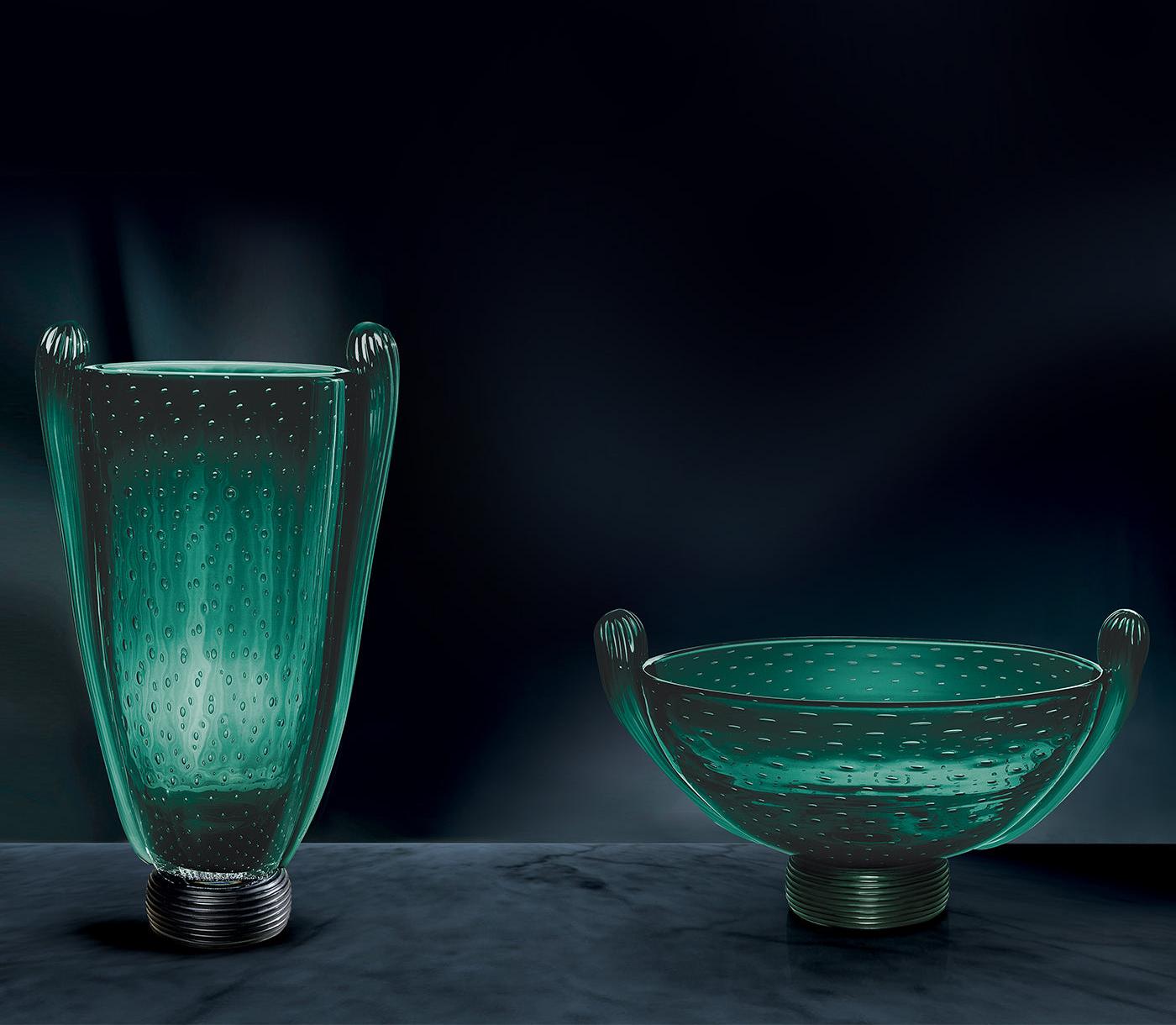 Vaso in Vetro di Murano