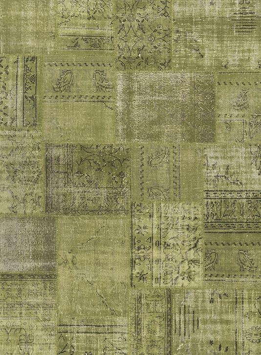 Tappeto Patchwork Verde Limone | Misura: 275 x 365 cm