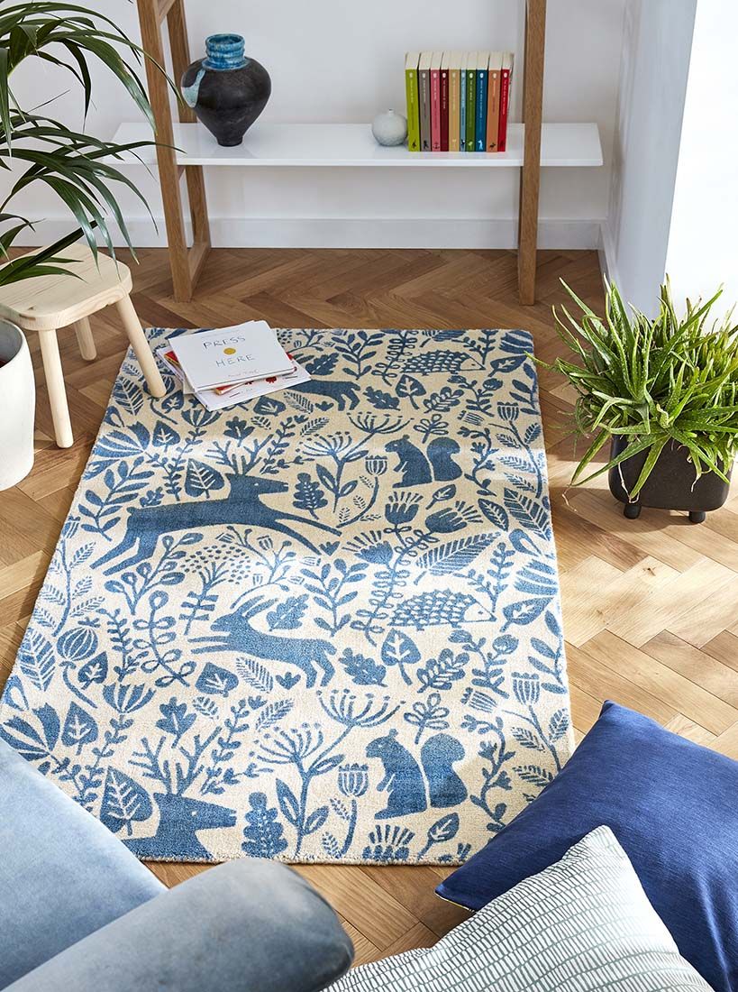 Tappeto Kelda Cobalto 23508