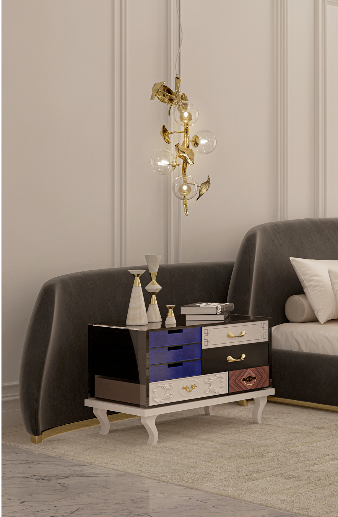 Lampadario Athena