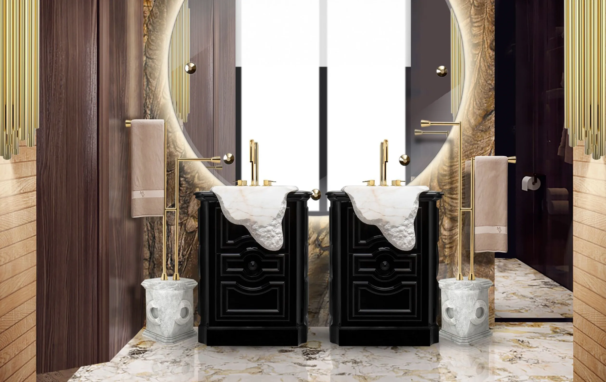 Lavabo A Colonna Stonehaven