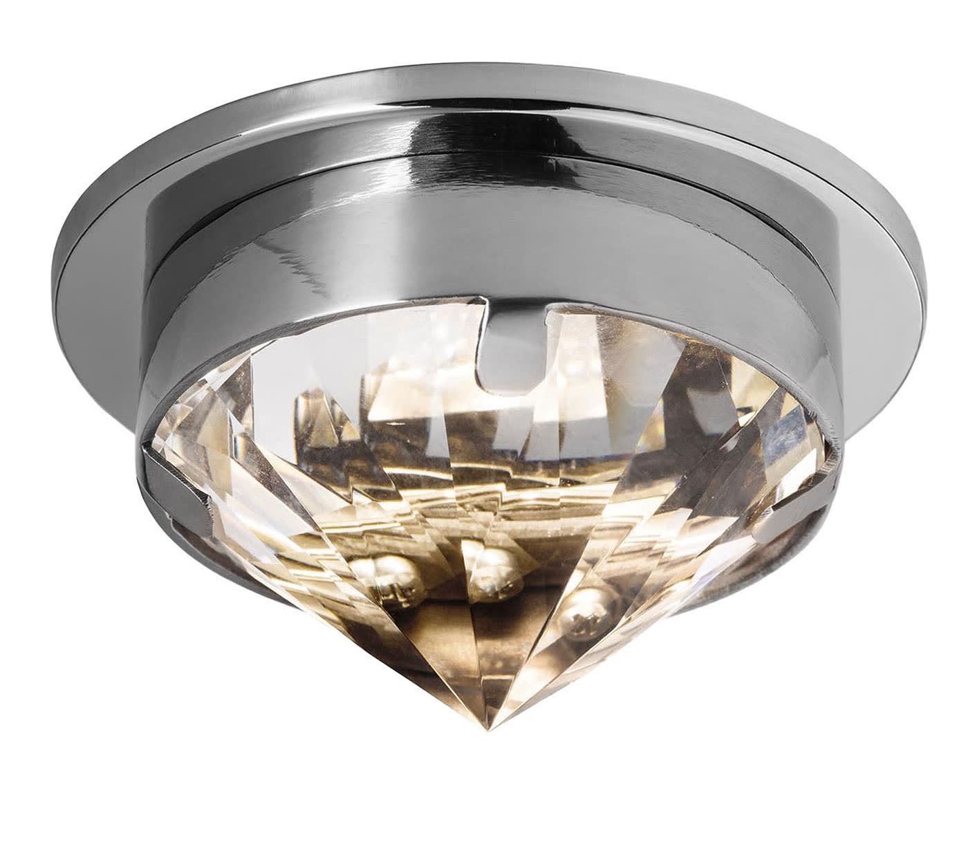 Faretto in Cristallo da Soffitto