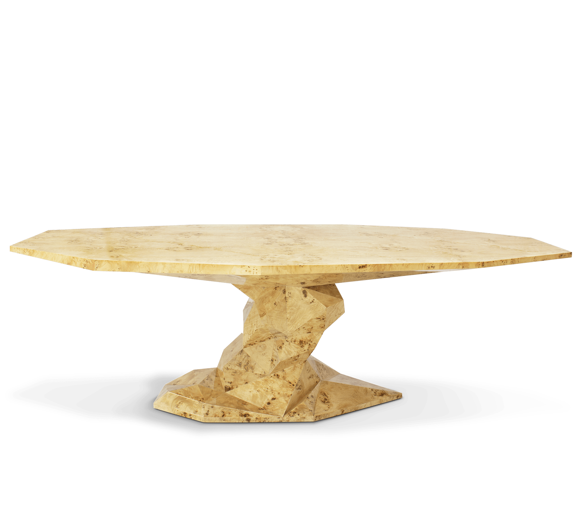 Tavolo da Pranzo Luxe in Radice di Pioppo Bonsai