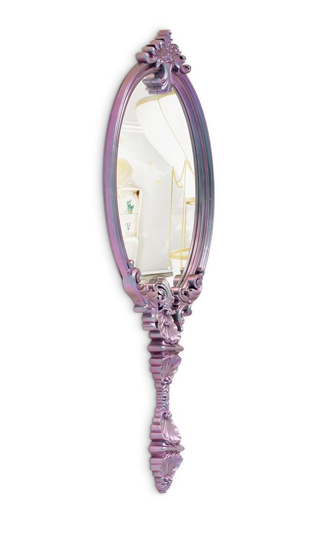 Specchio Da Parete Mystic Chameleon Pink
