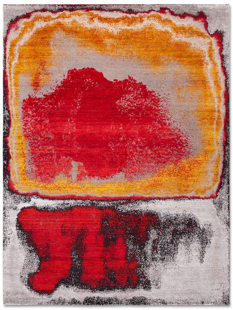 Tappeto Tessuto Red Sunset