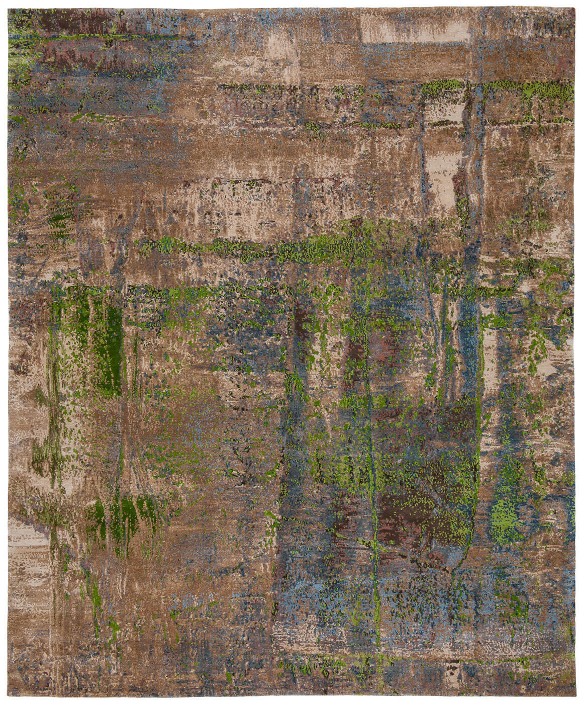 Tappeto Artwork 3 Multicolore Verde | Misura: 300 x 400 cm