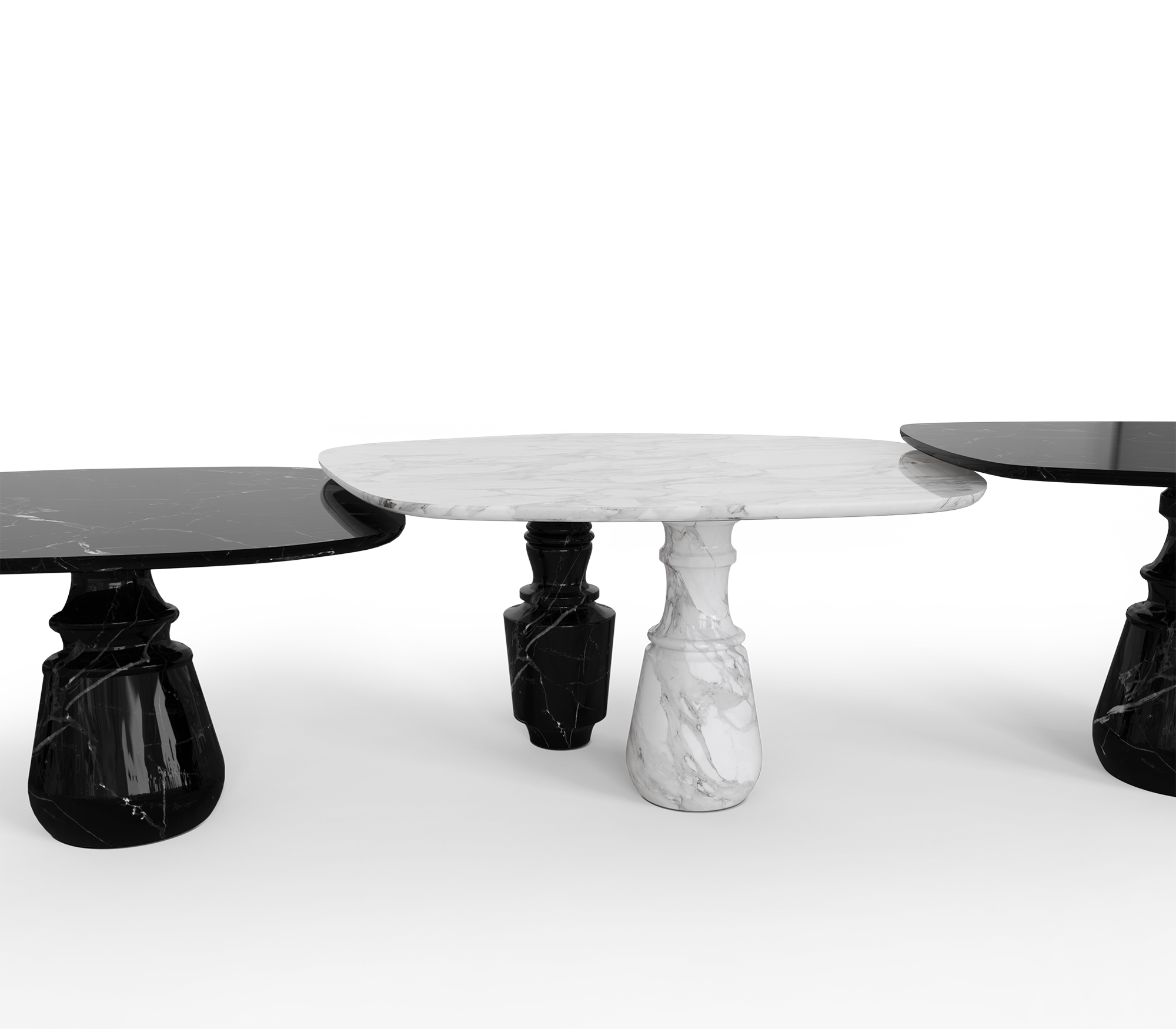 Tavolo da Pranzo Modulabile Obsidian II