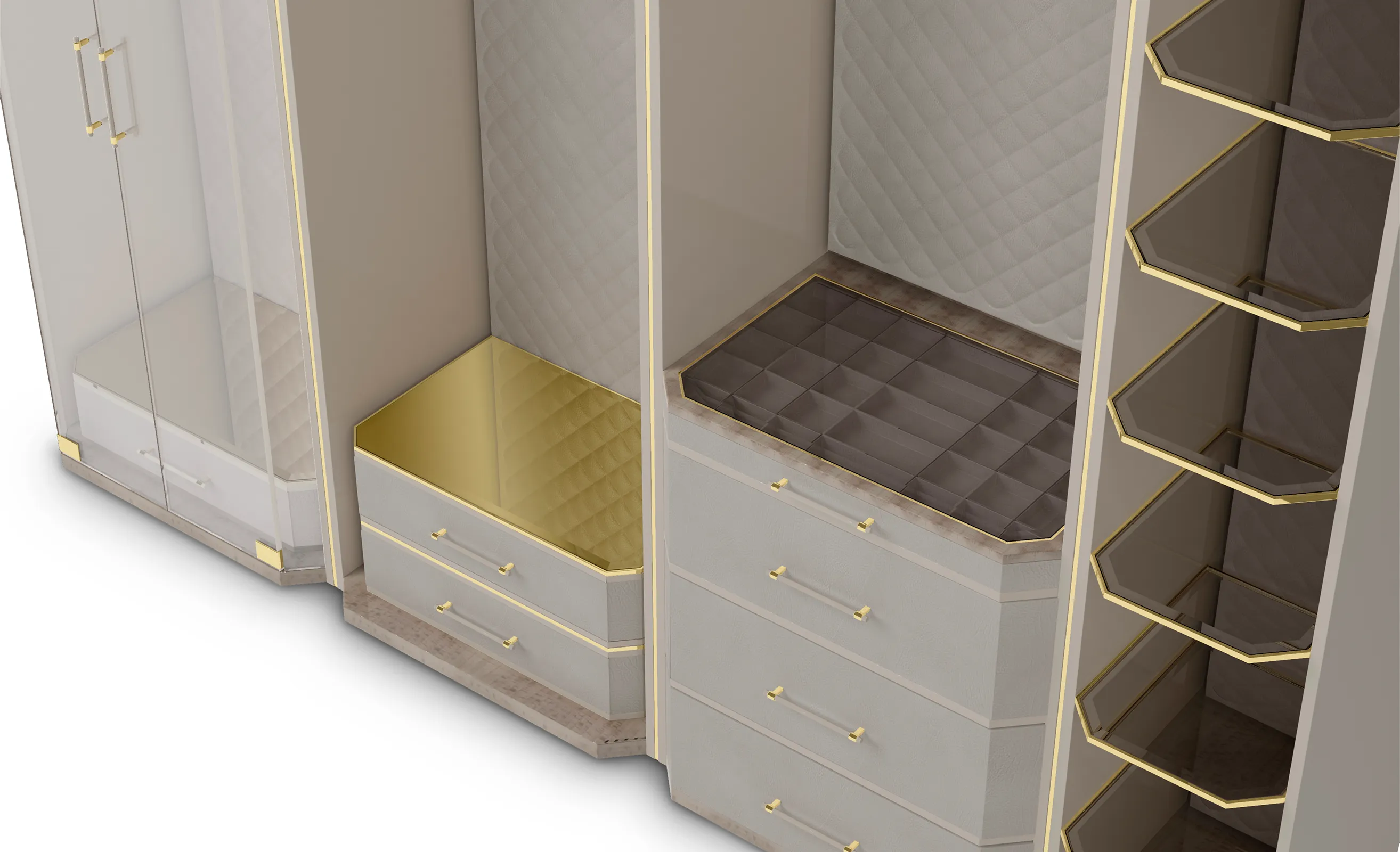 Guardaroba Beige Cadence