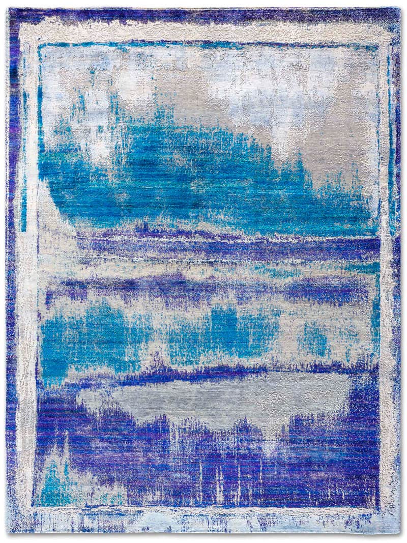 Tappeto Lusso Blu Mix