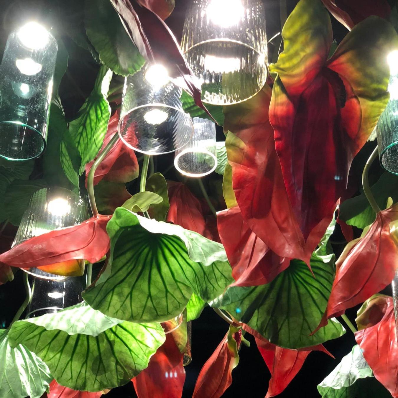 Lampadario Red Anthurium