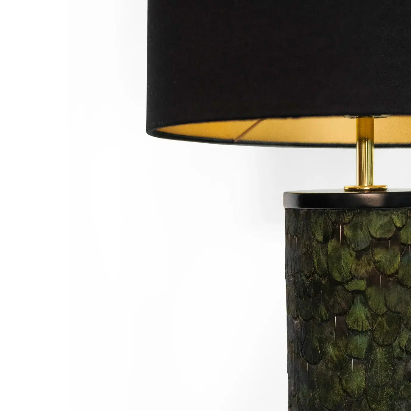 Lampada da Tavolo Tailor Piuma Pavone