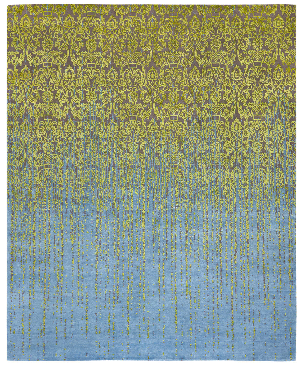 Tappeto Roma Vendetta Giallo e Blu | Misura: 300 x 400 cm