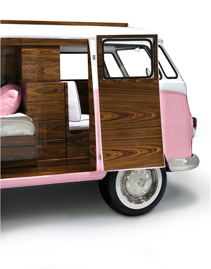 Camera Da Letto Per Bambini Traveler’s Caravan Pink