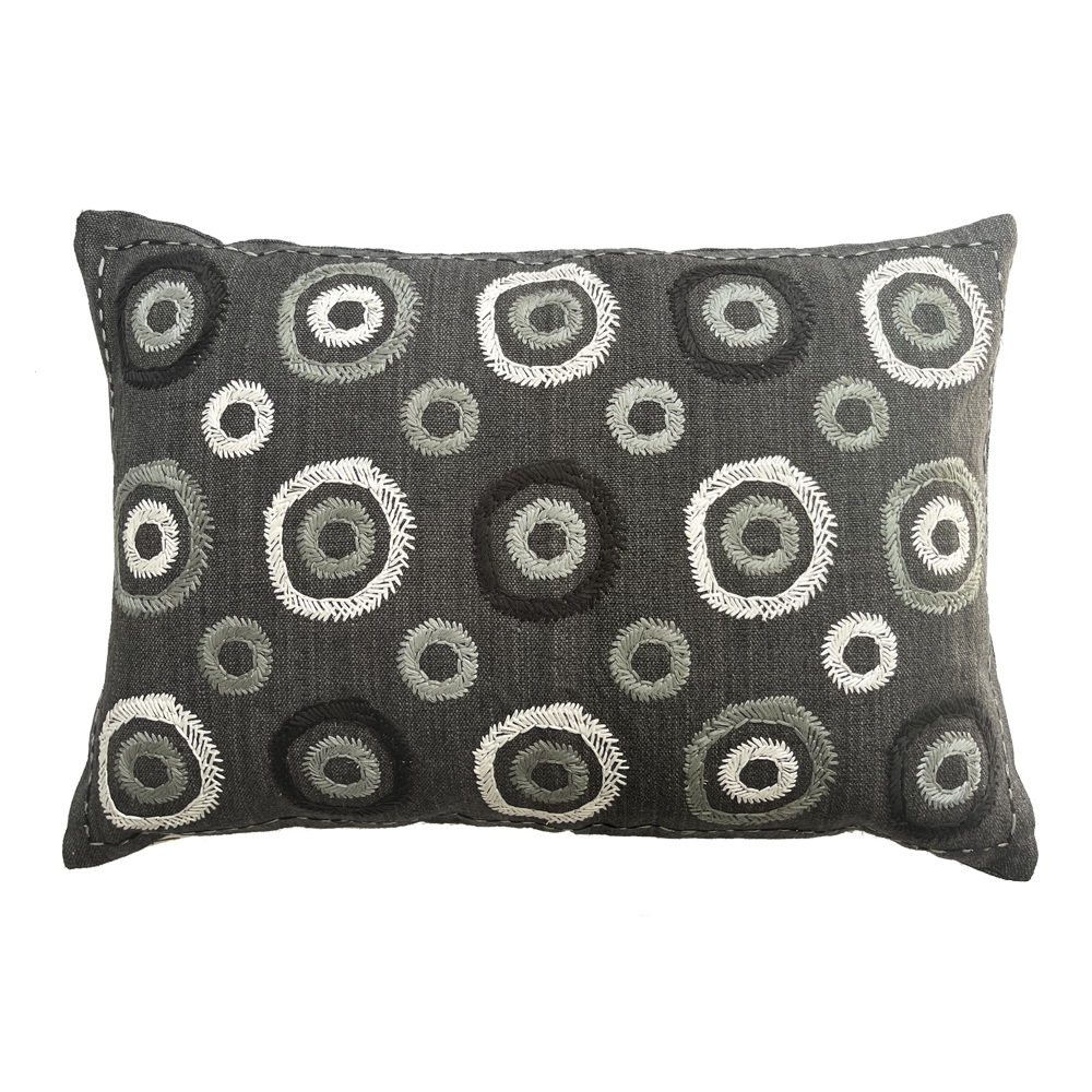 Cuscino Zafora - Noir 60 × 40