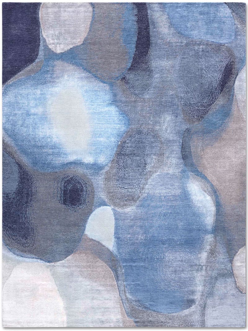 Tappeto Lusso Blu/Grigio | Misura: 250 x 300 cm
