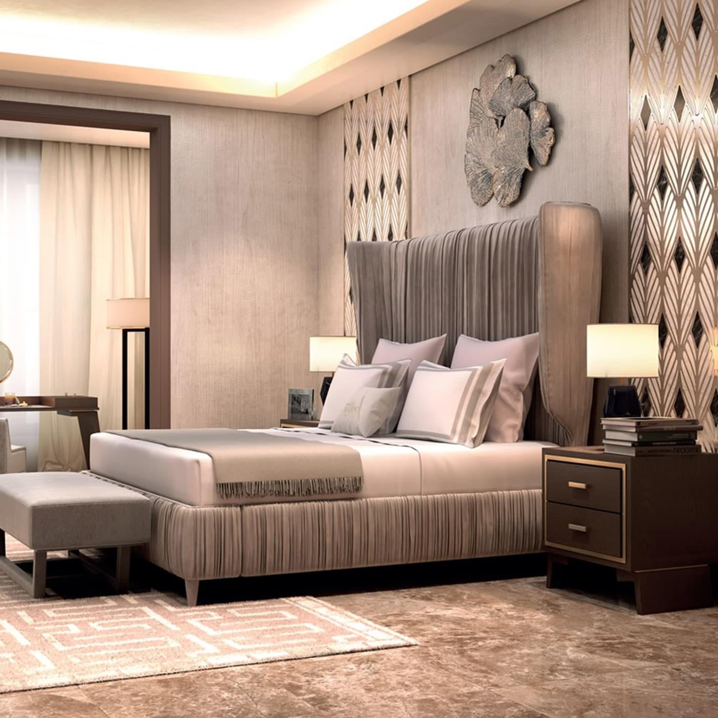 Comodino in Legno Italiano Hamptons | Configurazione: 1 cassetto
