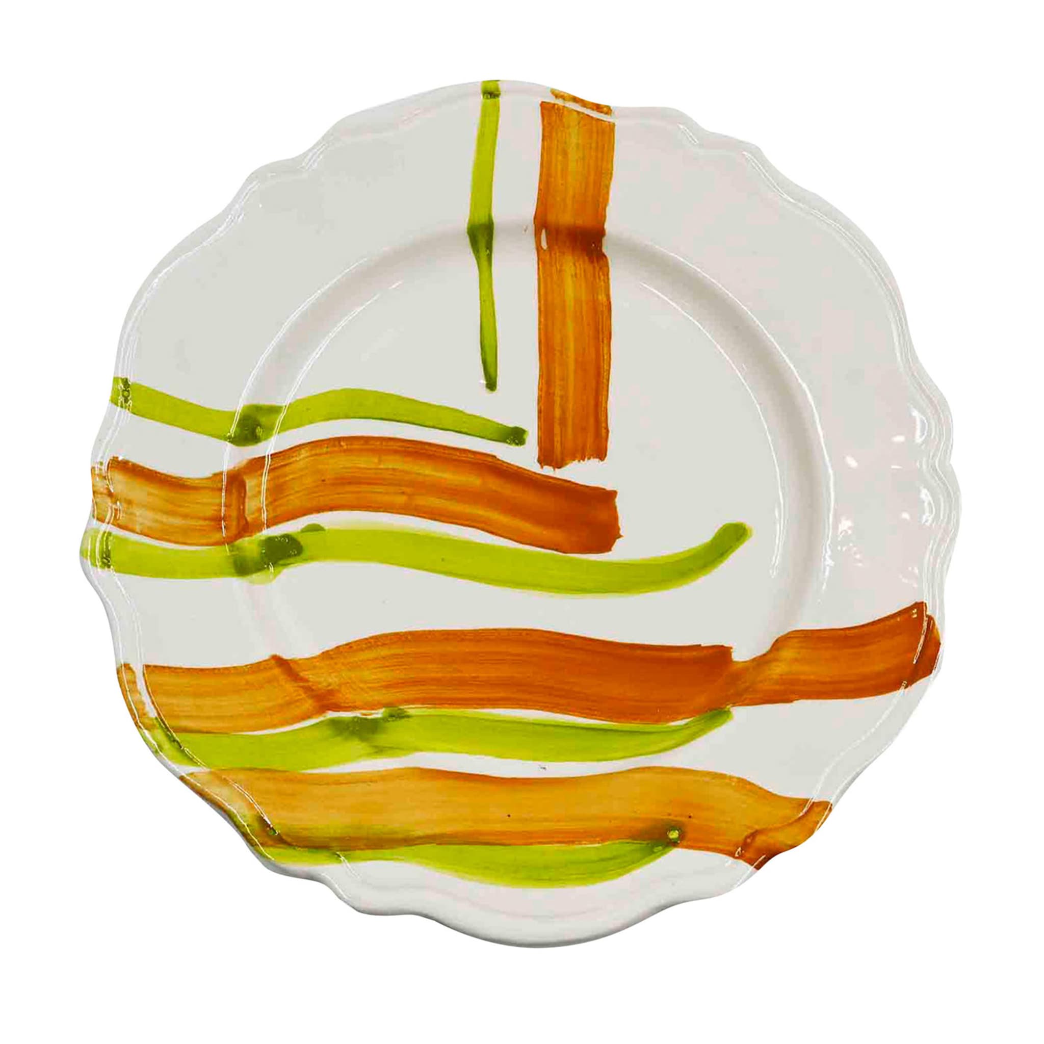 Piatto In Ceramica Artigianale