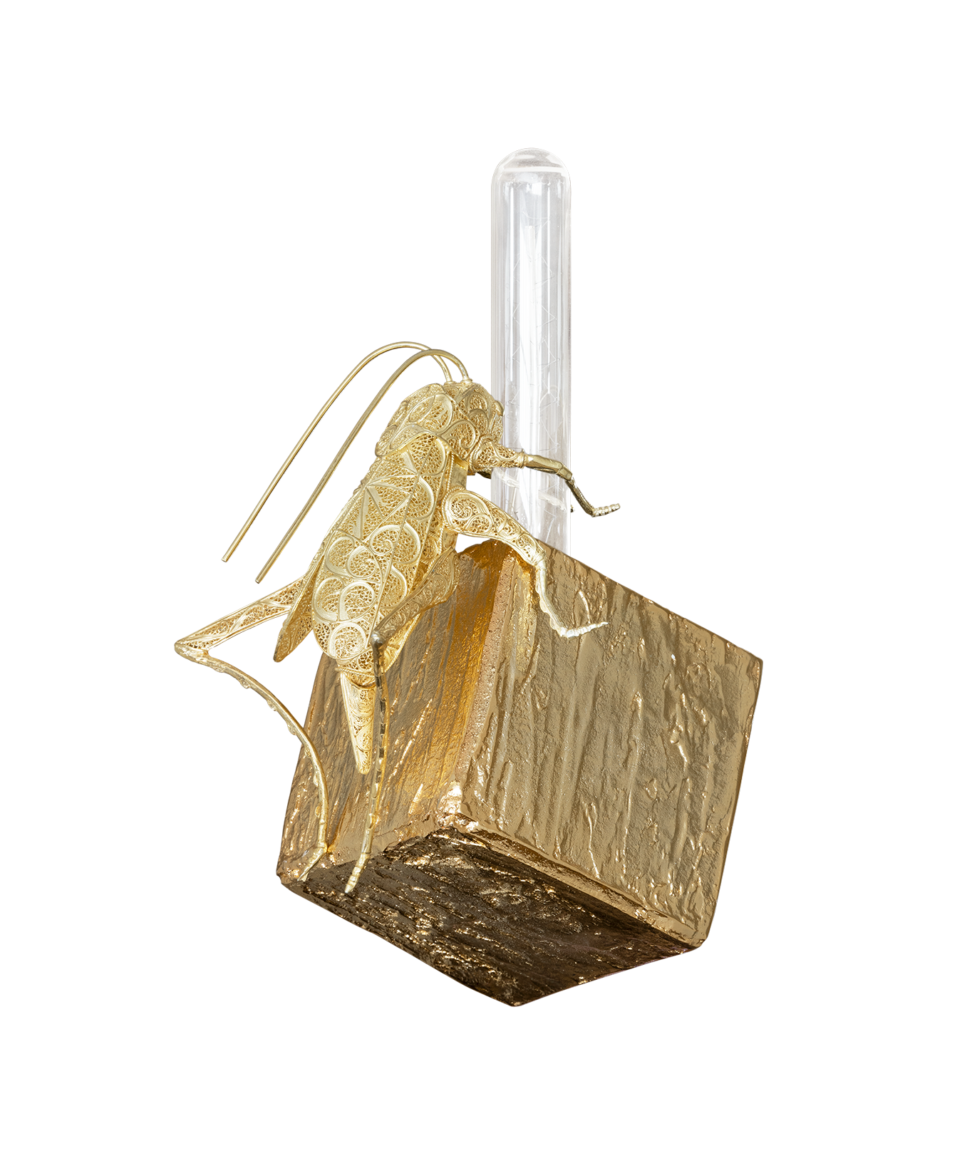 Lampada da Parete Piccola Geode Filigree Cricket
