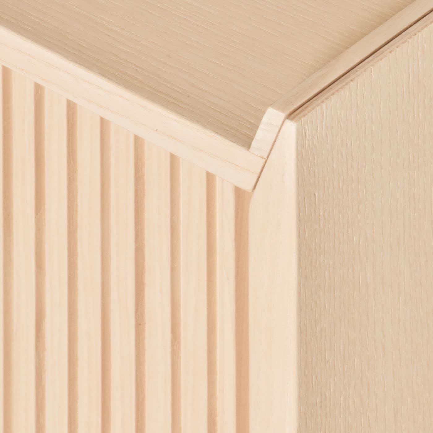 Credenza Alta 2 Ante Naturale Sipario