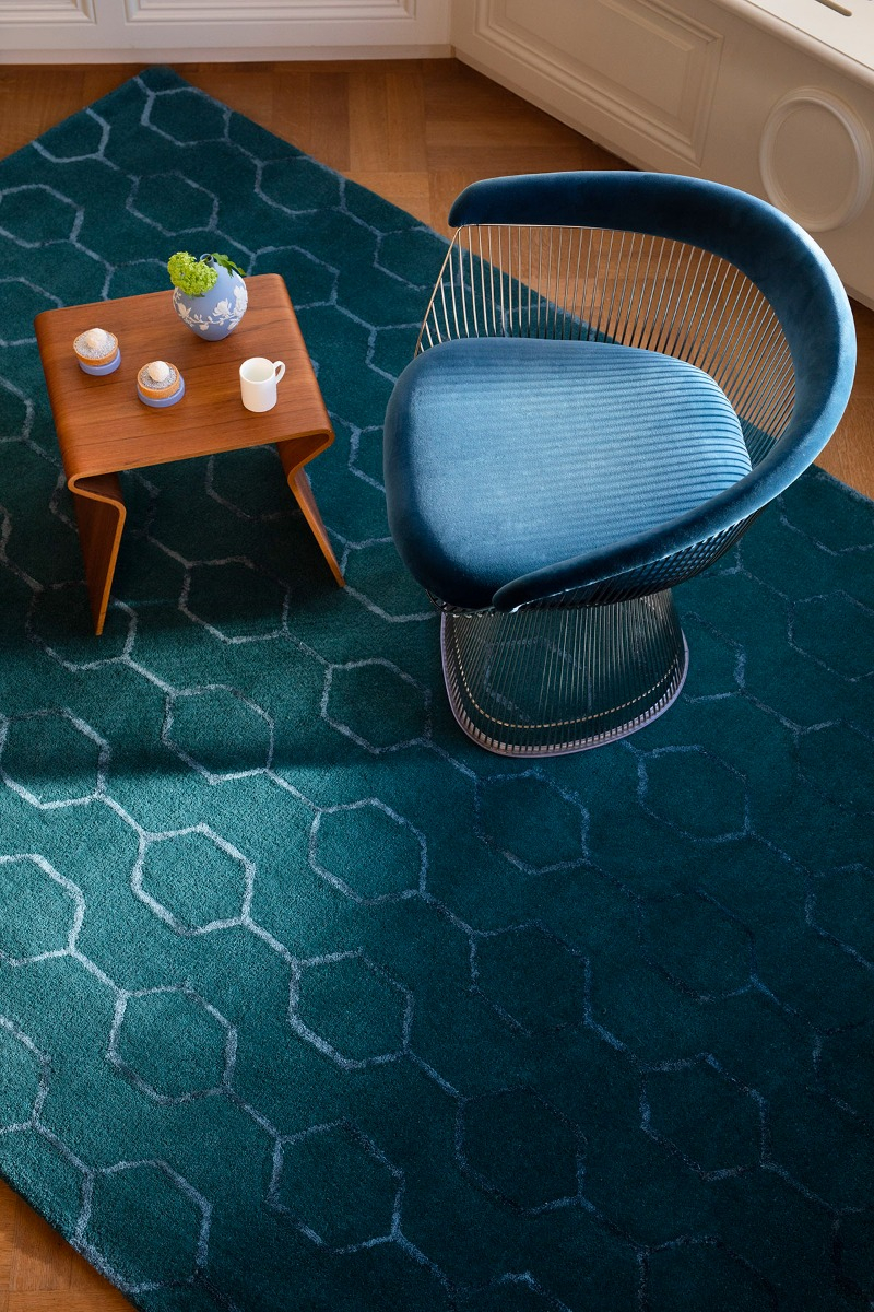 Tappeto Gio Teal | Misura: 200 x 280 cm