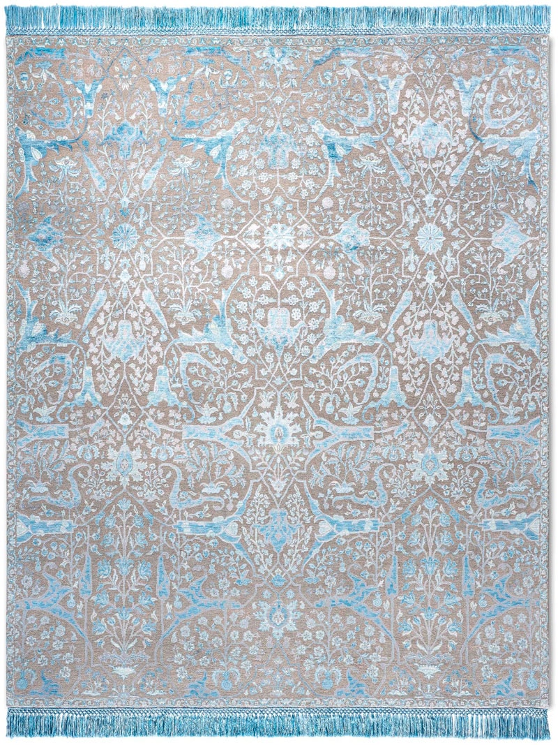 Tappeto Lusso Teheran Blu