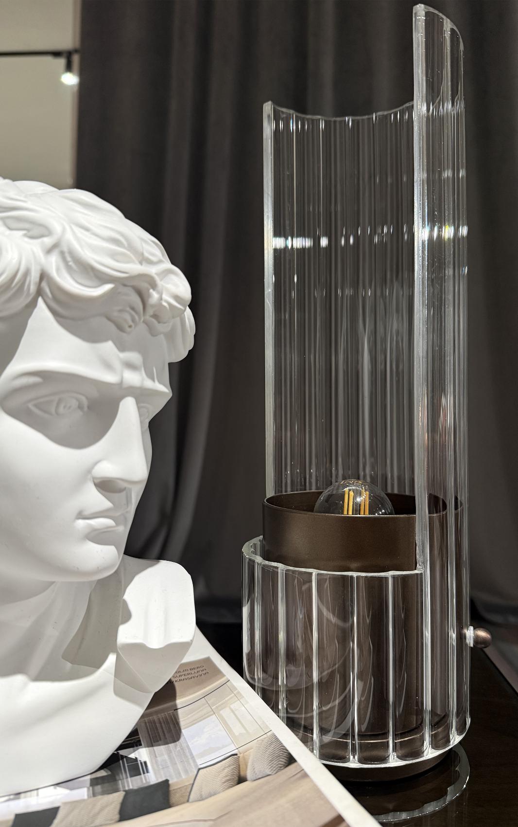 Lampada da Tavolo in Vetro Bon Ton