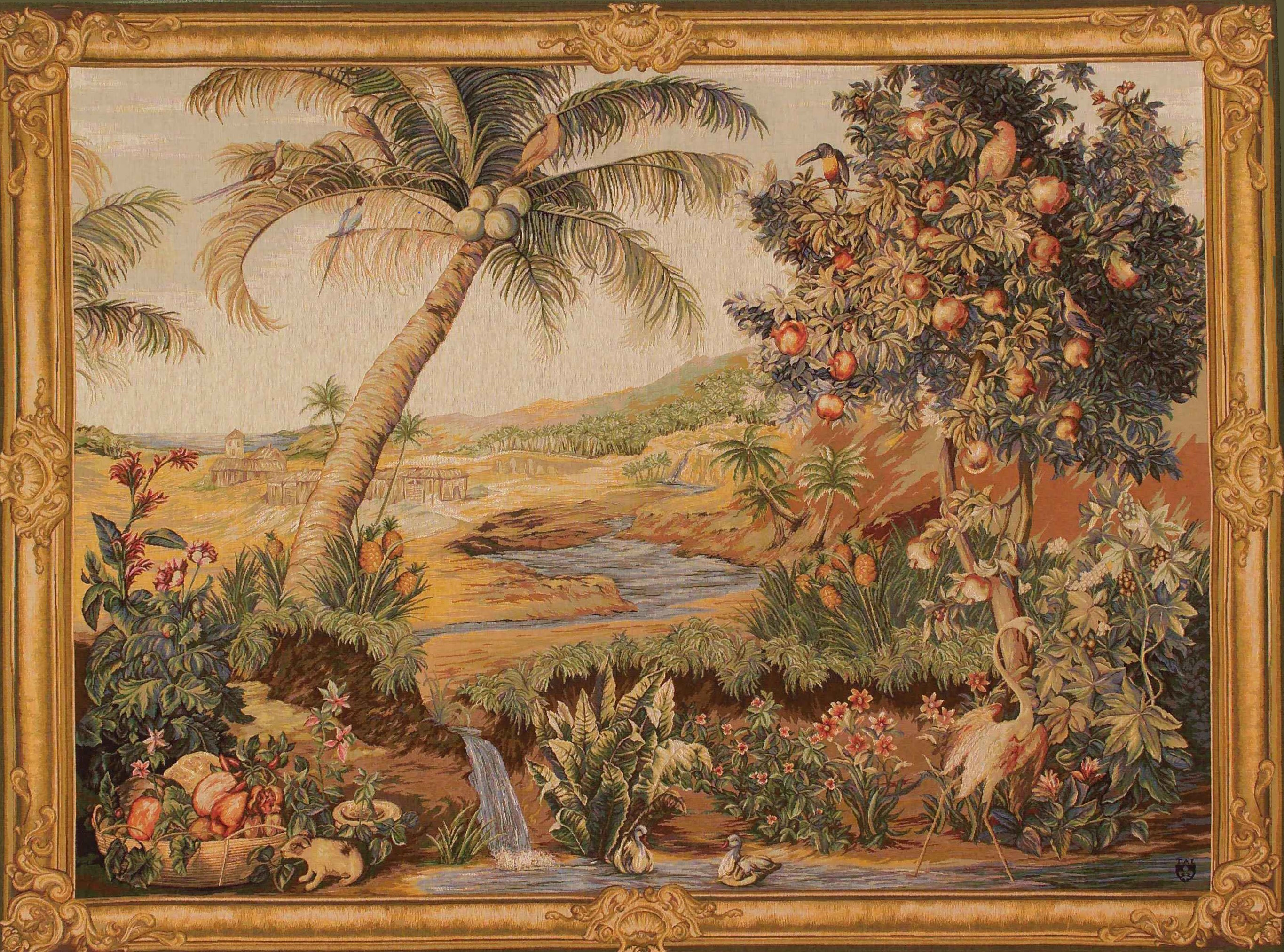 Arazzo L’Oasi Orizzontale | Misura: 110 x 150 cm
