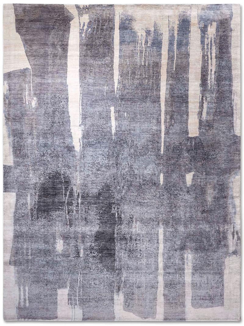 Tappeto Tessuto Grigio Scuro | Misura: 140 x 210 cm
