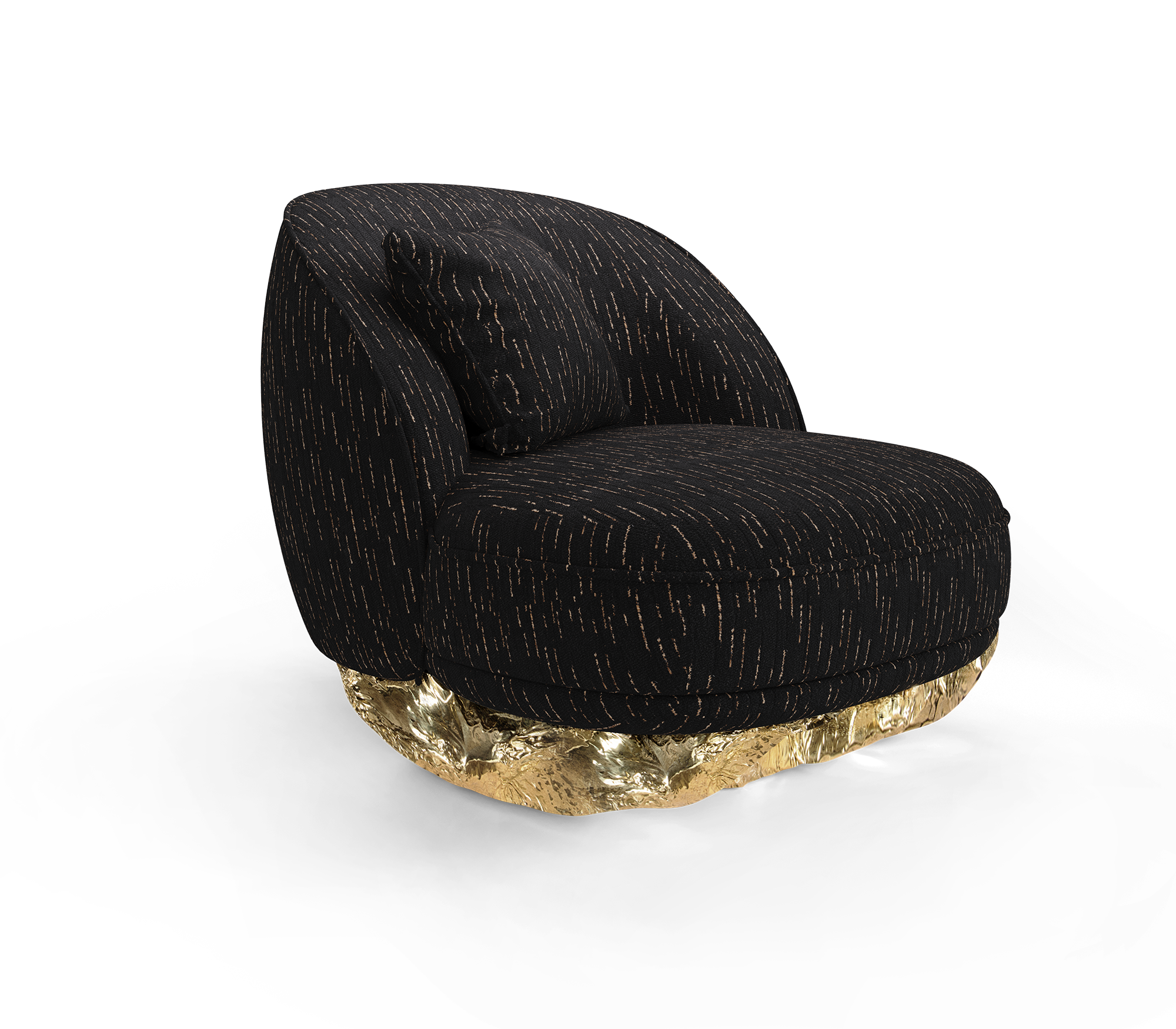 Poltrona Angora II Nera