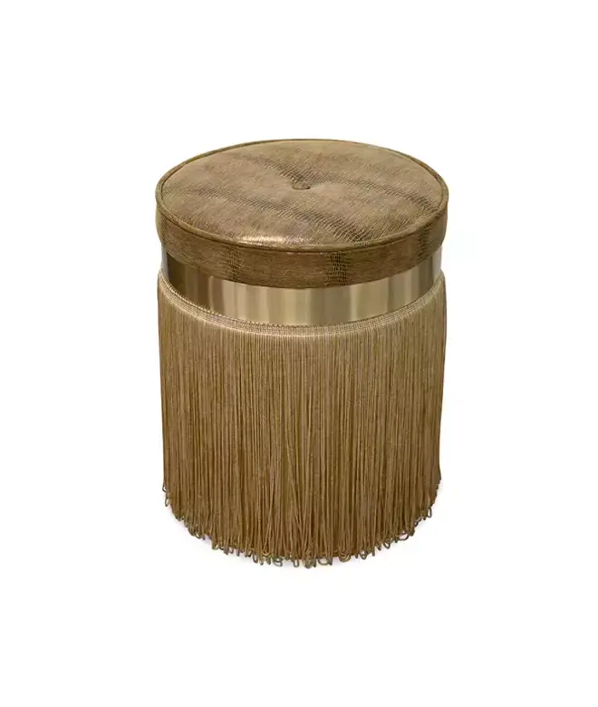 Sgabello in Pelle Isabella