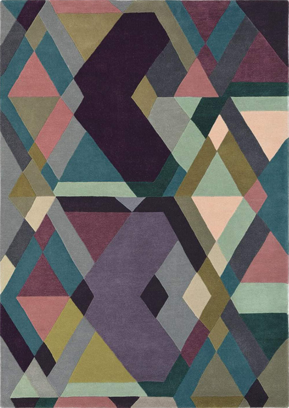 Tappeto Mosaic Light-Purple 57605 | Misura: 170 x 240 cm
